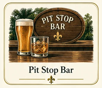 Explore Pit Stop Bar at Poche Plantation — illustrated amenity guide